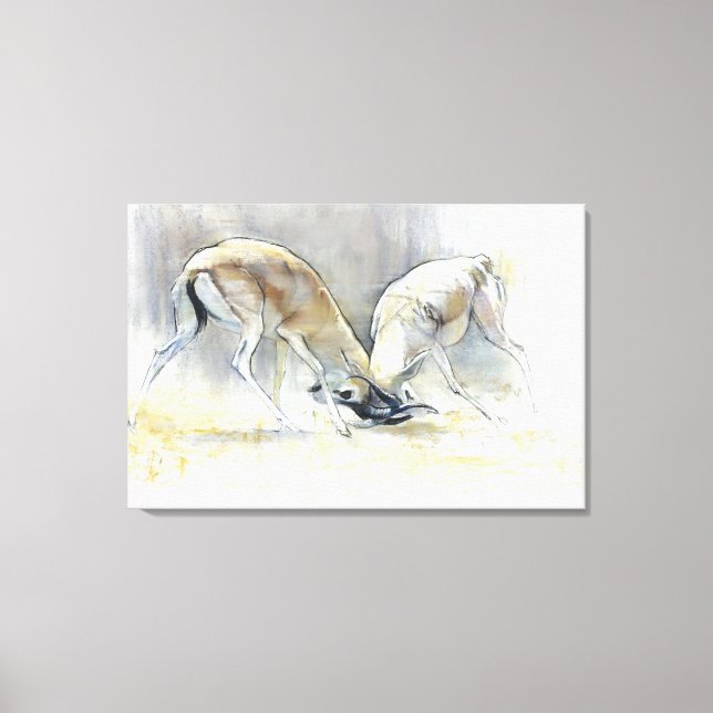 Toile Gazelles 2009 4 (Recto)