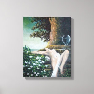 TOILE GEA, MYRTLE ET EAU