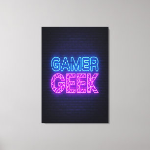 Toile Geek gamer