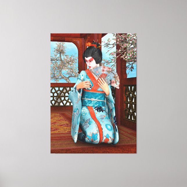 Toile Geisha (Recto)