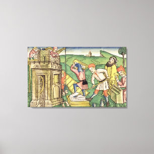 Toile Genesis 11 1-9 Building La Tour de Babel