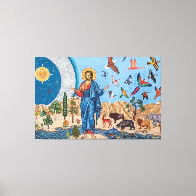 Toile Genesis mosaïque Premium Wrapped Canvas (Gloss) (Recto)