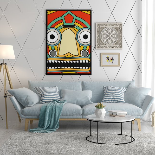 Toile Geo Magnifique Tribal (Créateur téléchargé)