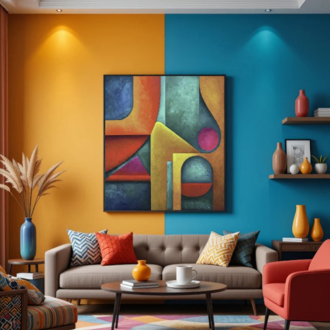 Toile Géométrie de l'essence (Créateur téléchargé)