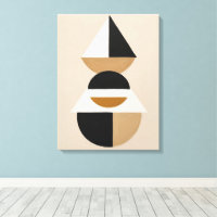 Géométrie sacrée Art triangulaire minimaliste Abst