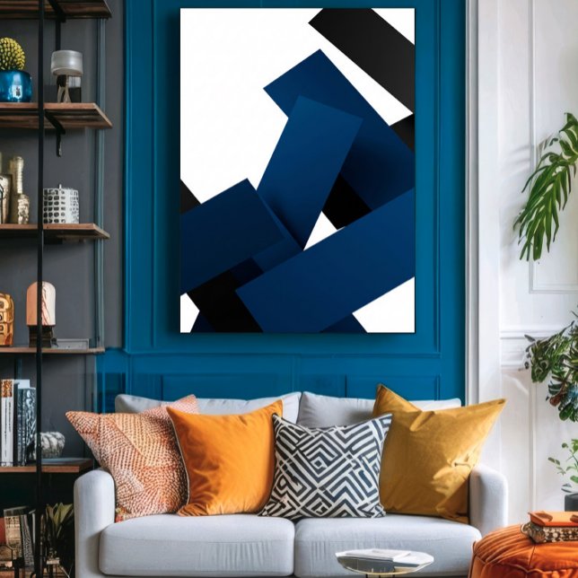 Toile Géométrie Silencieuse (Créateur téléchargé)