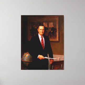 Toile GEORGE HERBERT WALKER BUSH par Herbert Abrams