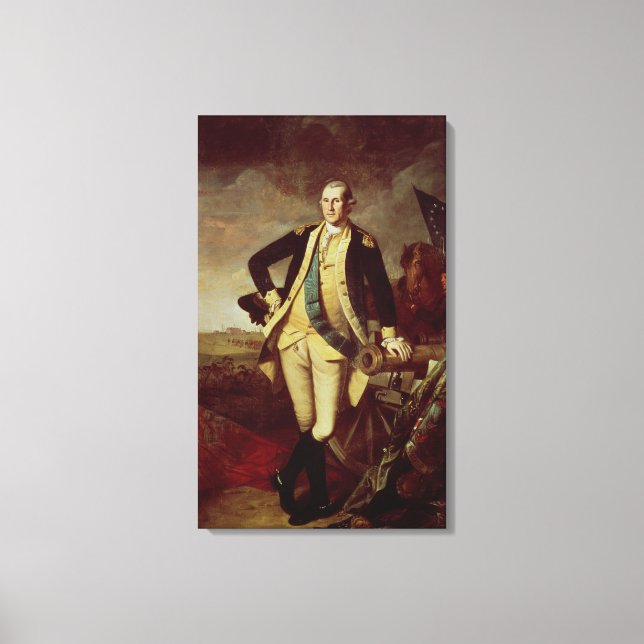 Toile George Washington à Princeton, 1779 (Recto)