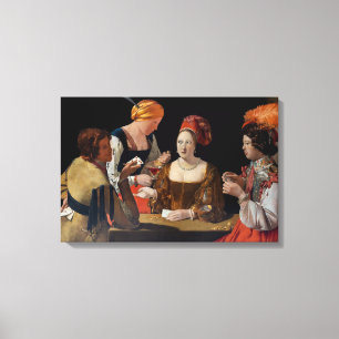 Toile Georges de la Tour - Tricheur à l'As de Carreaux