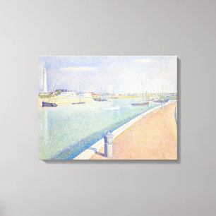 Toile Georges Seurat - Le chenal des cimes