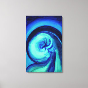 Toile Georgia O'Keeffe - Bleu I