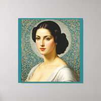 "Georgiana Ruth Cole" Portrait féminin d'art