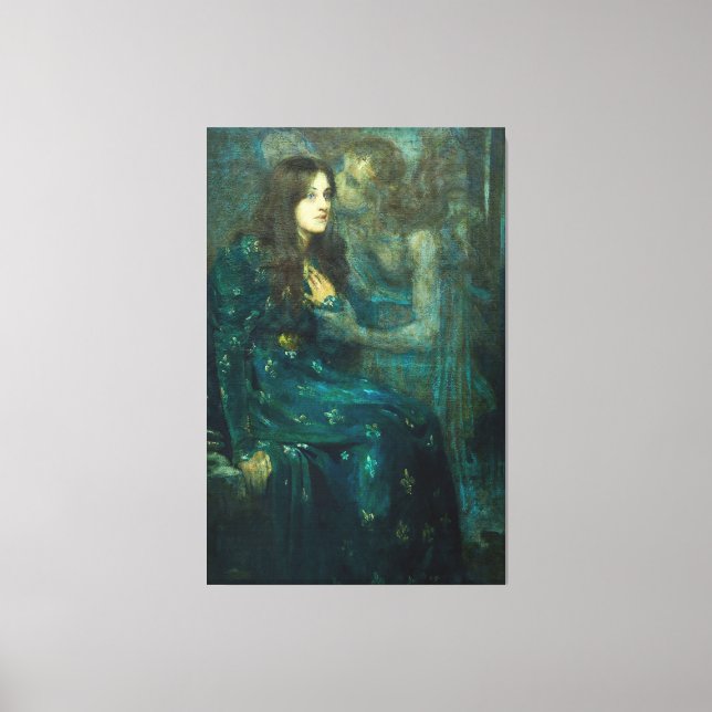 Toile Gerald Edward Moira - La voix silencieuse (Recto)