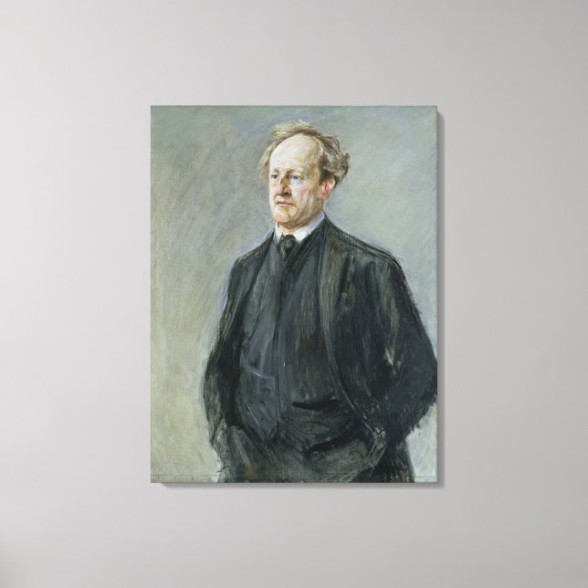 Toile Gerhart Hauptmann, 1912 (Recto)
