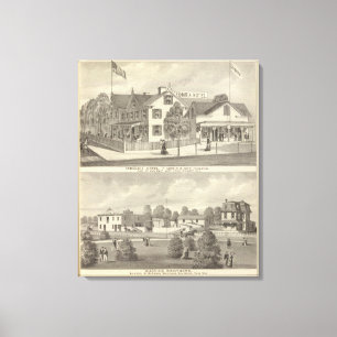 Toile Germania Hotel, Long Branch et Hughes Brothers
