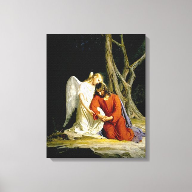 Toile Gethsémani par Carl Heinrich Bloch 1805 (Recto)