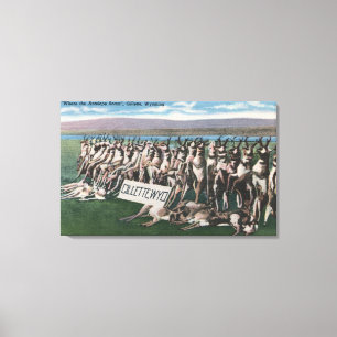 Toile Gillette, WY - où l'antilope errent