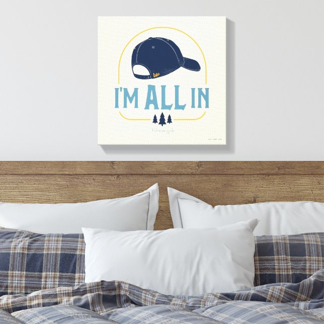 Toile Gilmore Girls I’m All In Luke’s Hat (Insitu(Chambre))