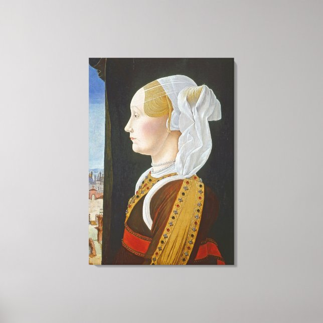 Toile Ginevra Bentivoglio, c. 1474 - 77 (Recto)