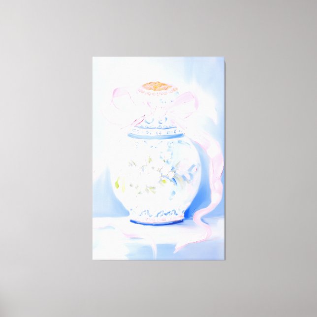 Toile Ginger Jar Peinture acrylique Peinture murale Prep (Recto)