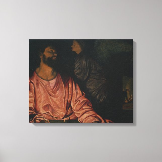 Toile Giovanni Gerolamo Savoldo - Saint Matthieu et (Recto)
