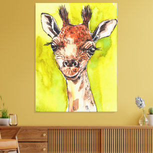 Toile Girafe