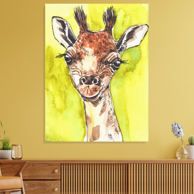 Toile Girafe (Insitu(Salon))
