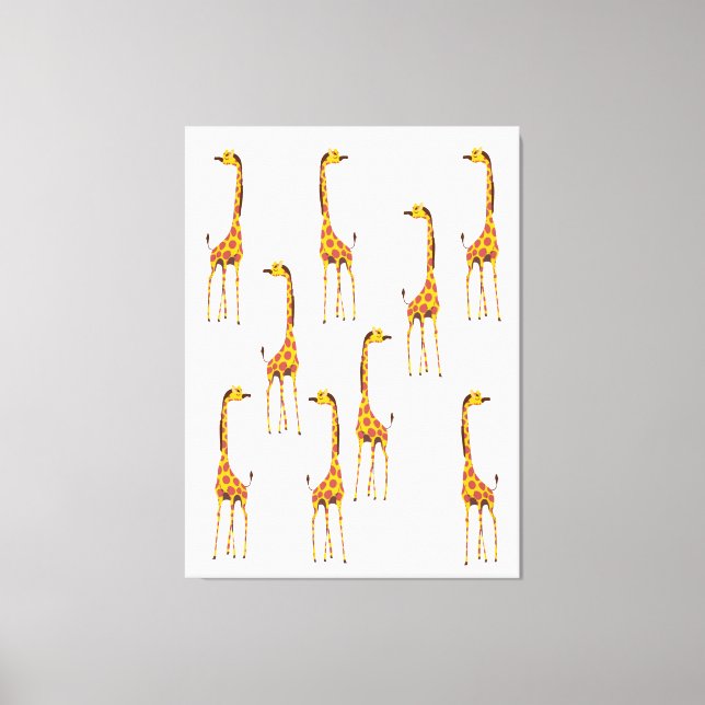Toile Giraffes (Recto)