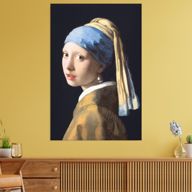 Toile Girl with a Pearl Earring (Insitu(Salon))