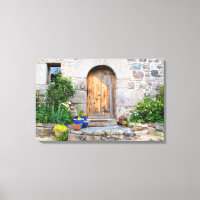 Gite de France rustique en Bretagne France Canvas