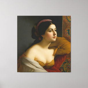 Toile "Giulia Isabella Lombardi" Portrait féminin