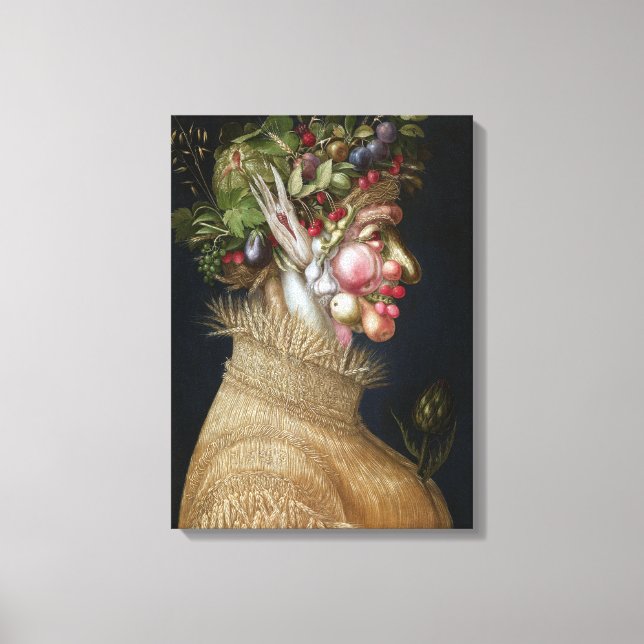 Toile Giuseppe Arcimboldo Été (Recto)
