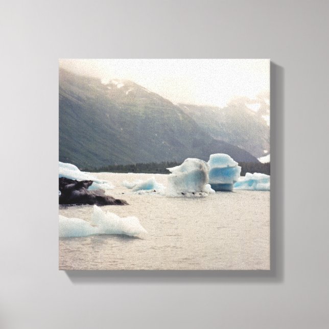 Toile Glace bleue (Recto)
