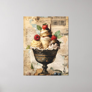 Toile Glace Sundae Collage