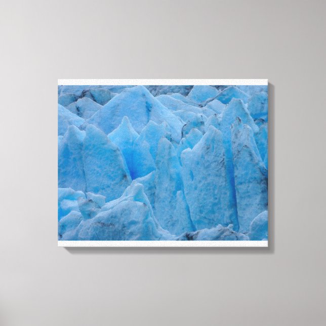 Toile Glacier bleu (Recto)