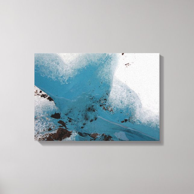 Toile Glacier plein coeur (Recto)