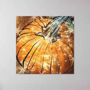Toile Glamour de citrouille