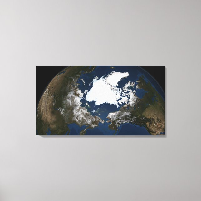 Toile Glice marine arctique (Recto)