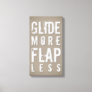 Toile Glissez plus de décor Slate blanc moins audacieu