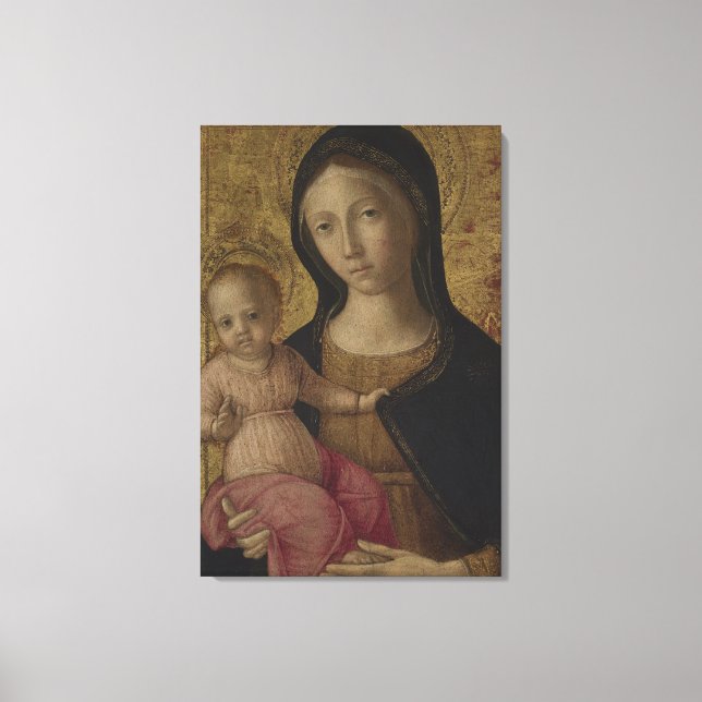 Toile Gloire à Jésus et Marie (Recto)
