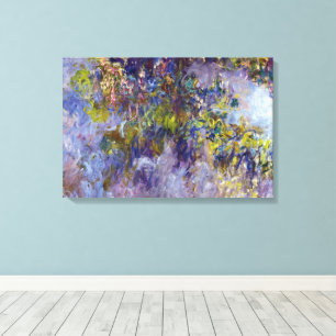 Toile Glycine (moitié gauche) par Claude Monet