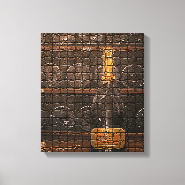 Toile Golden Dreams 10/14 par Max Zaxster (Recto)