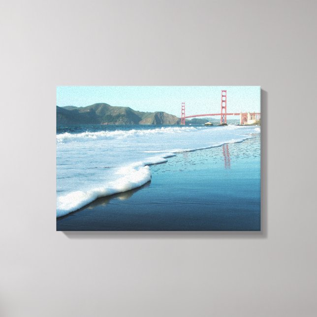 Toile Golden Gate Bridge de Baker Beach (Recto)