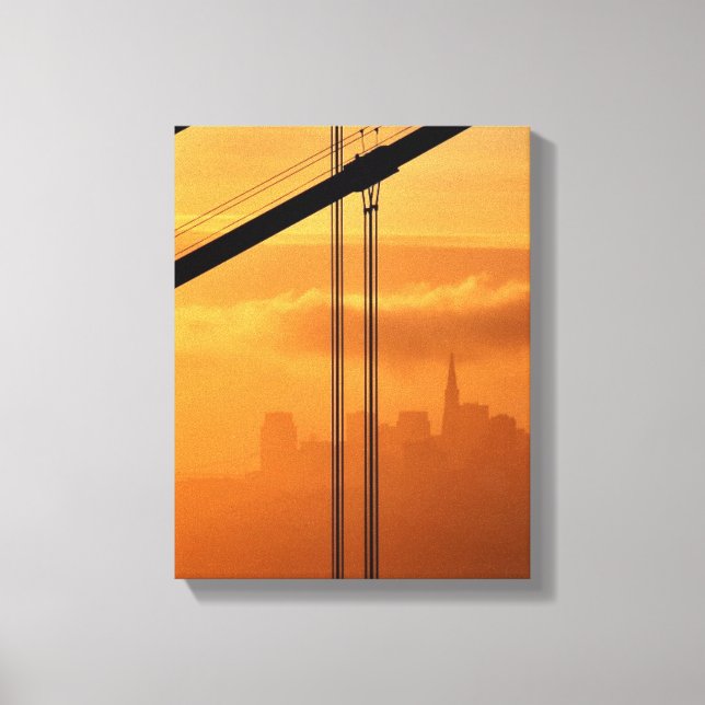 Toile Golden Gate Bridge en face de San Francisco (Recto)