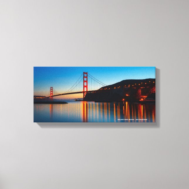 Toile Golden Gate Bridge, San Francisco Bay (Recto)