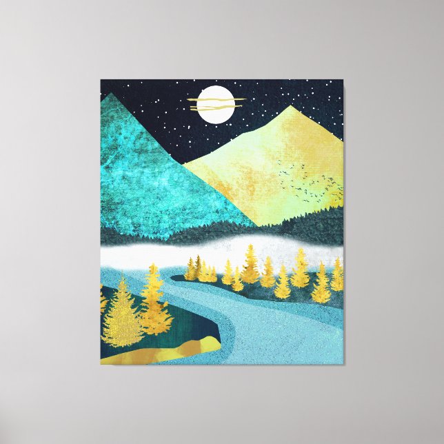 Toile Golden River (Recto)