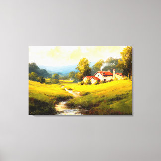 Toile Golden Valley Homestead