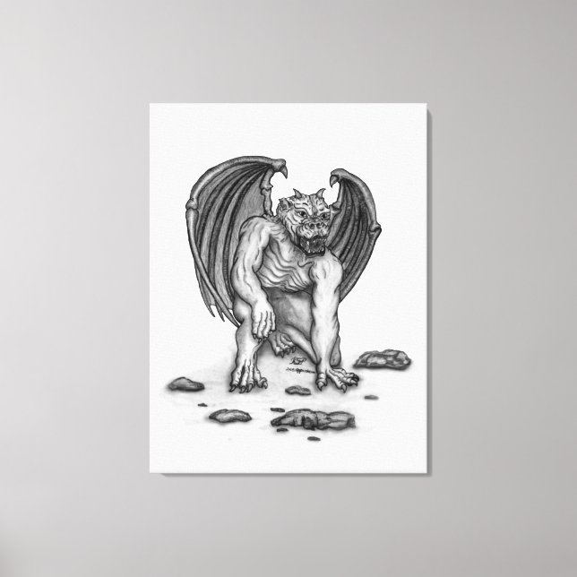 Toile Golem Gargoyle (Recto)