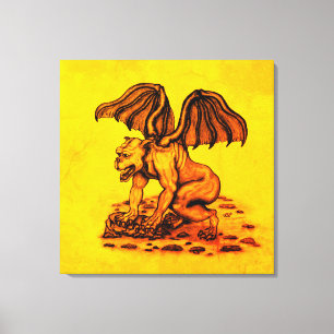Toile Golem Gargoyle