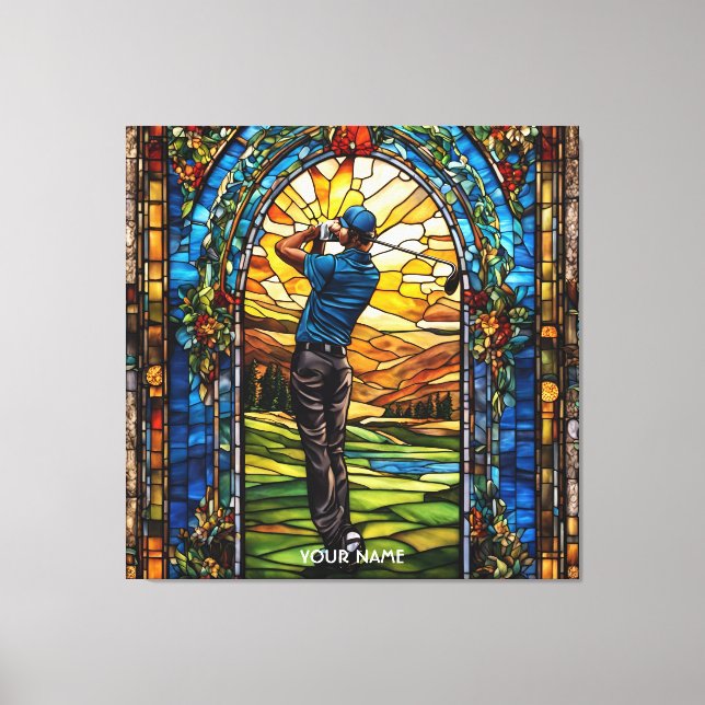 Toile Golf en verre doux Imaginaire (Recto)